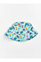 Lcw Accessories Blue Stitch Printed Boys' Hat Set of 2 - 3