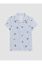 Esvab • Modern & Distinctive Roba Collar Boys' Shorts Pajama Set - 2