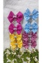 Satin Bow Children's Hairpin with Double Clips