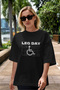 Leg Day Oversize Front Printed Black T-Shirt 100% Cotton Streetwear Premium Comfortable Fit - 5