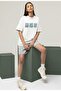 Van Gogh Printed White Oversize Casual Boyfriend T-Shirt - 3