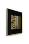 The Geometric Kufic Islamic Wall Art | Framed Canvas Print | Arabic Calligraphy Decor for Living Room, Bedroom, Office & Gift - 3