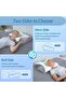 Cervical Neck Pillow for Neck Pain Relief & Snoring, Ergonomic Memory Foam Orthopedic Pillow, 2-in-1 Design for Side, Back & Stomach Sleepers, Grey - 4