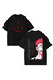 Ryomen Sukuna from Jujutsu Kaisen Anime Printed Unisex Oversize Cut 100% Cotton Crew Neck T-Shirt