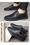 Men Business Casual Leather Shoes Non-slip Men's Driving Shoes Genuine Leather Shoes with Crocodile - 5