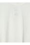 White Oversize 100% Cotton Women's T-Shirt - 7
