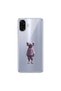 Samsung Galaxy A07 Compatible No Face 4 Design Transparent Case