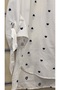 Women's Cotton Shirt with Heart Embroidery - 3