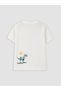 New Season Lcw Kids White Printed Boys' T-Shirt Set - 7