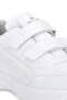 Identive I Women's Velcro White / White Casual Sneakers - 4