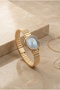 Helen Women's Steel Watch Gold Color & Blue Dial Oval Case Vintage Watch |   Old Money Luxury Elegant Stylish Women's Wristwatch |   Limited Edition 2026 - 3
