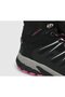 Black-Fuchsia Women's Outdoor Boots - 5