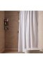 Waffle Textured Shower Curtain 180cm X 180 Cm -white - 2