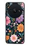 Xiaomi Redmi A3 Glossy Phone Case with Flowers Design
