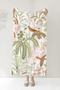Tropical Botanical Bird Figured Beach Towel - Bohemian Pastel Nature Themed Quick-Dry Microfiber Towel - 7