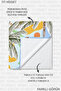 Colorful Palms Tropical Microfiber Beach Towel-Mediterranean Yellow Blue Colorful Pool Sea Beach Cover-Up - 8