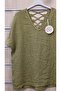 Italian Linen Blouse with Lace Detail on the Back - 4