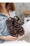 Women's Comfortable Sole Elastic Soft Pad Summer Stylish Sandals Strappy Open-Front Women's Sandals - 3