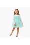 Set of 2 Round Neck Long Sleeves Dress with T-shirt - 2