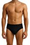 15 Pieces of 100% Cotton Black Men's Briefs – Breathable, Comfortable Fit - 2