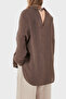 100% Linen Oversize Semi-Transparent Shirt Shirt 7697 - 3
