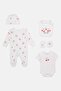 Toddlers Girl 5 Pieces Graphic Print Hanging Gift Set, Multicolor - 2