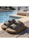 Summer Double Buckle Women's Slippers - 3