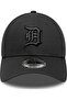 Team Outline 9Forty Dettig Stcblk Unisex Charcoal Gray Hat - 2