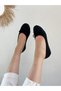 Black Suede (India) Bow Detail Women's Ballerinas - 6