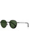 Uv400 Protection Black Frame Green Glass Original Women's Sunglasses 50 Echocatman Cbkgg71C1 - 4