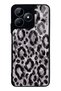 Realme C53 Gray Leopard Design Glossy Phone Case