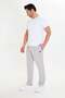 Men's Large Size Stretchfit Flexible Sweatpants Stone 2660B