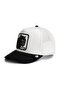 . Suede Black Panther Trucker Cap
