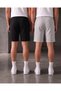 Men's Shorts, Black Shorts, Gray Shorts, 2 Thread Count, Plus Size, Sports Shorts, Oversize, Lace-Up, Casual Shorts - 2
