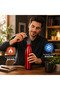 Red Steel Thermos Flask Stainless Steel Bottle That Keeps Hot for 12 Hours and Cold for 24 Hours