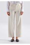 Women's Ecru Leila Off White Premium Blue Jean - 3