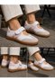 Full Anatomical Sports Ballerina Casual Shoes Classic Shoes Women's Ballerina Black White - 2