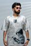 White T-shirt with Levi Ackerman design - 2
