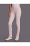 Senior Girls Pink Plain Leggings