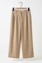 Women's Comfortable Cut Loose-Legged Seasonal Trousers Mink