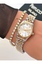 Steel Cord Minimal Case Women's Watch 3 Atm Waterproof 2 Years Warranty