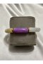 Gold Detailed Colorful Acrylic Bone Bracelet - 3