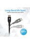 USB Type-C to Lightning Cable, Heavy Duty Nylon Braided 2.4A Type-C to Lightning Sync and Charging 1.2M Cable - 6