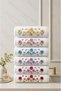 Şehzade 3D Embroidered Velvet Hand Towel Set |   6 Pieces |   50X90 cm |   Stylish, Soft and Absorbent |   Çeyizlik & Günlük