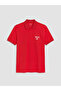 Nevavm Polo Collar Turkey Printed Men's T-Shirt with Difference - 2