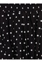 Quality Pieces from Çelebi Store: Polka Dot Flared Skirt with Drawstring Waist - 7