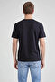 Big Logo Navy Blue Men's T-Shirt W2610069003 - 5