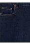 Vizyon New Season Blue Plus Size Slim Mom Women's Jean Pants - 6