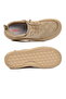 Beige Memory Sole Lightweight Men's Casual Shoes Wood m - 5