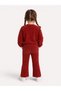 Girls Ruffle Detail Top & Flared Pants Set - 4